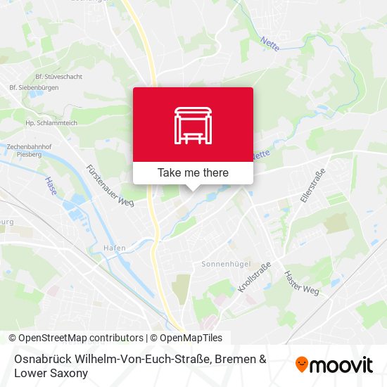 Osnabrück Wilhelm-Von-Euch-Straße map