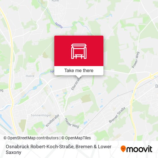 Osnabrück Robert-Koch-Straße map