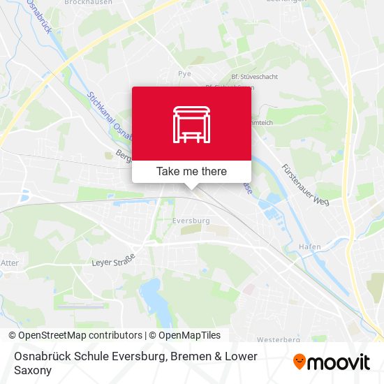 Osnabrück Schule Eversburg map