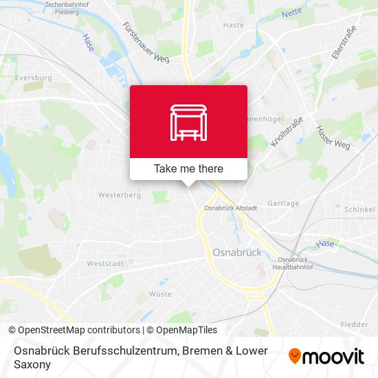 Osnabrück Berufsschulzentrum map
