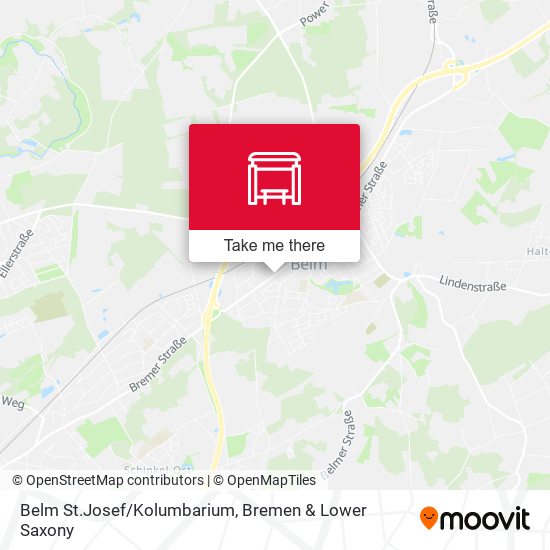 Belm St.Josef/Kolumbarium map