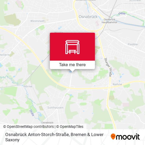 Osnabrück Anton-Storch-Straße map