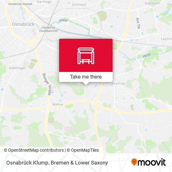 Osnabrück Klump map