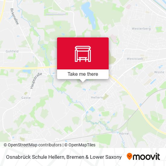Osnabrück Schule Hellern map