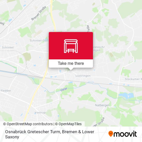 Osnabrück Gretescher Turm map