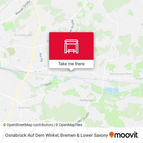 Osnabrück Auf Dem Winkel map