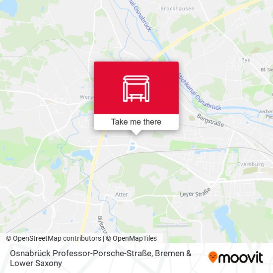 Osnabrück Professor-Porsche-Straße map