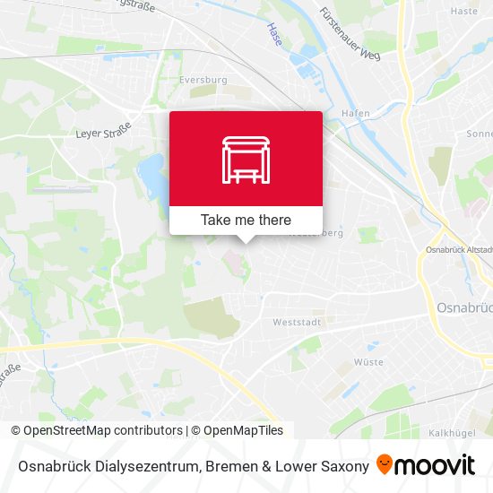 Osnabrück Dialysezentrum map