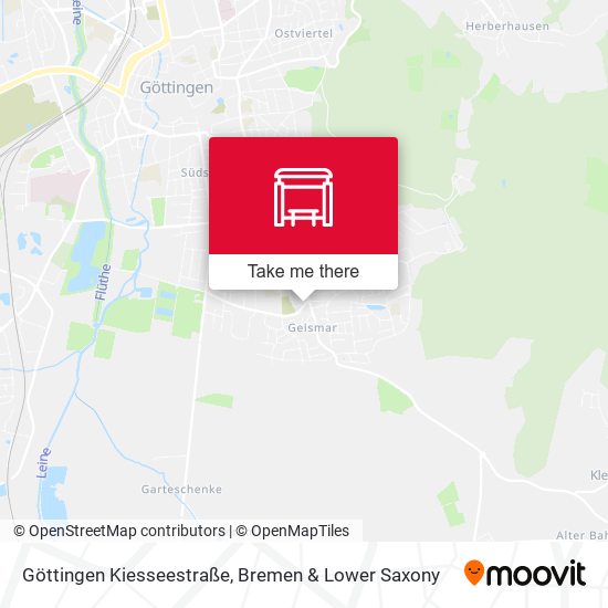 Göttingen Kiesseestraße map