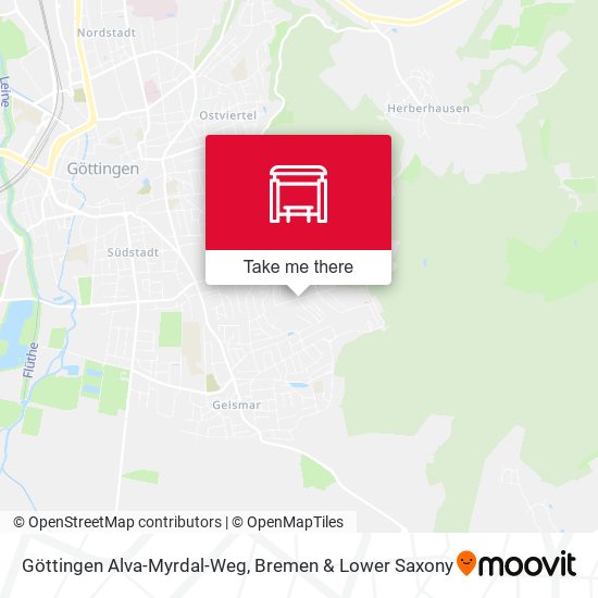 Göttingen Alva-Myrdal-Weg map