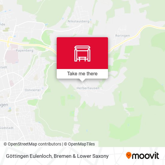 Göttingen Eulenloch map