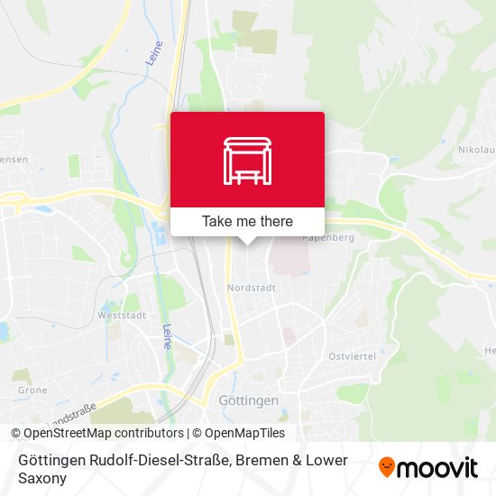 Göttingen Rudolf-Diesel-Straße map