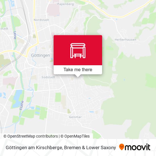 Göttingen am Kirschberge map