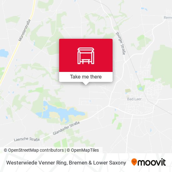 Westerwiede Venner Ring map