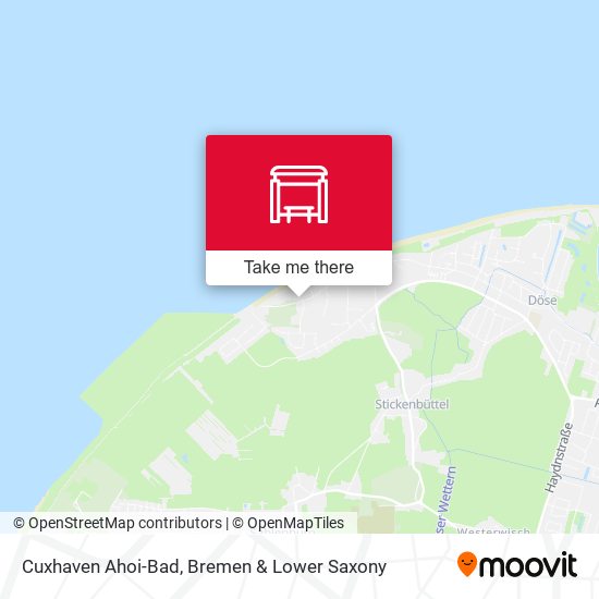 Cuxhaven Ahoi-Bad map