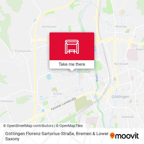 Göttingen Florenz-Sartorius-Straße map