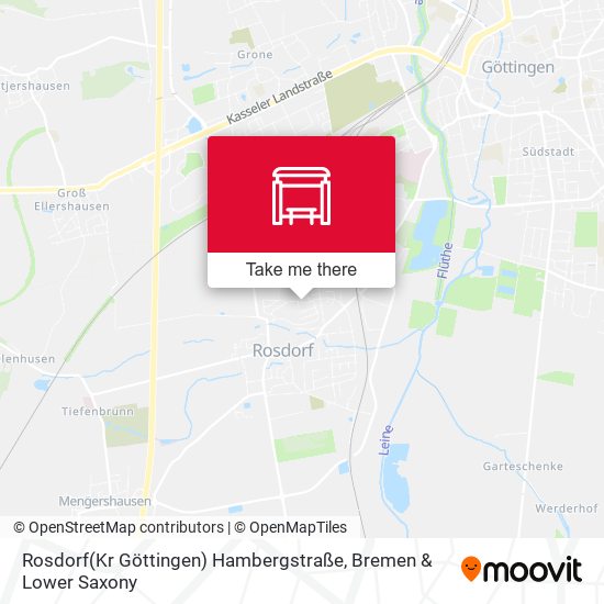 Rosdorf(Kr Göttingen) Hambergstraße map