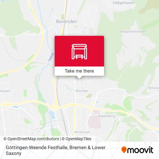 Göttingen-Weende Festhalle map