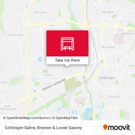 Göttingen Saline map