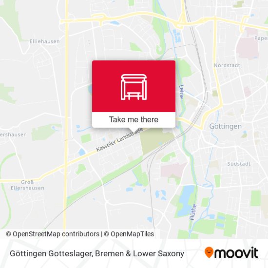 Göttingen Gotteslager map