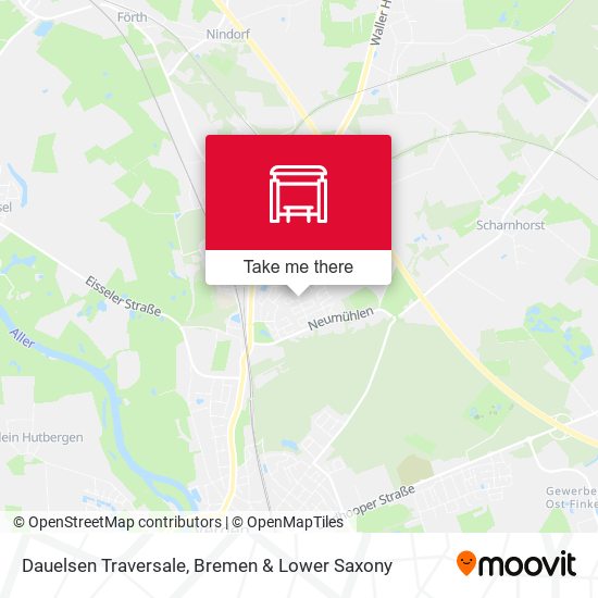 Dauelsen Traversale map