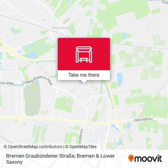 Bremen Graubündener Straße map