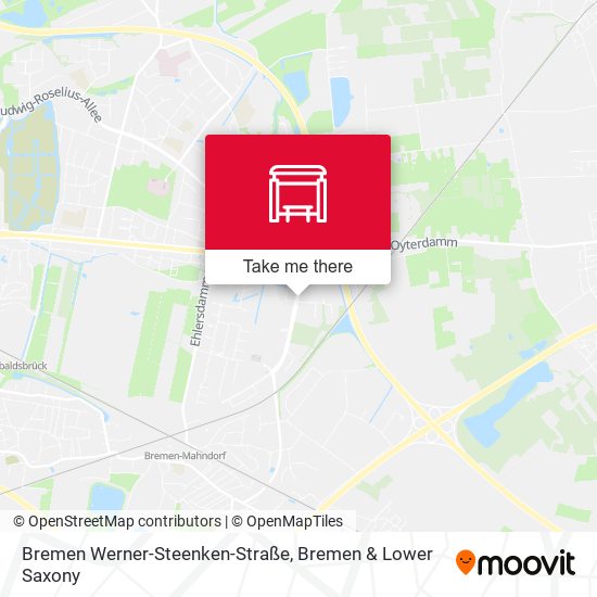 Bremen Werner-Steenken-Straße map