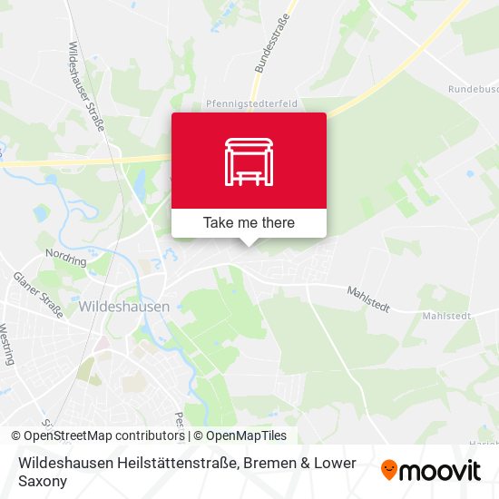 Wildeshausen Heilstättenstraße map