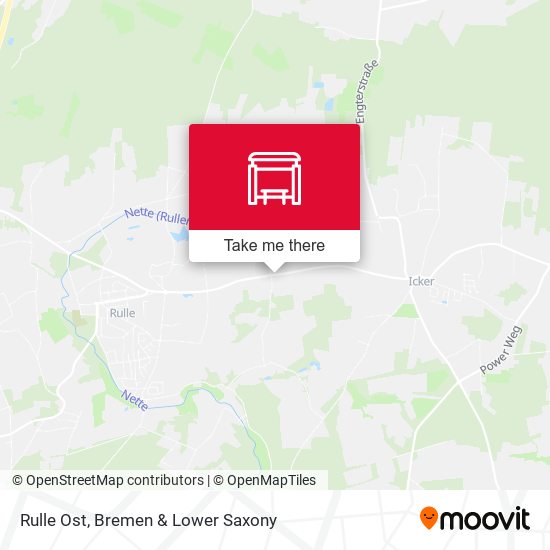 Rulle Ost map