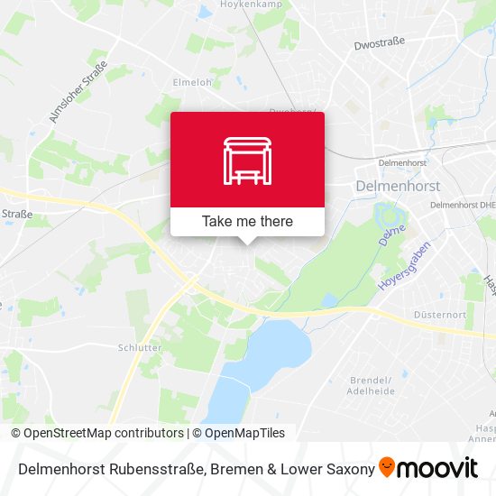 Delmenhorst Rubensstraße map