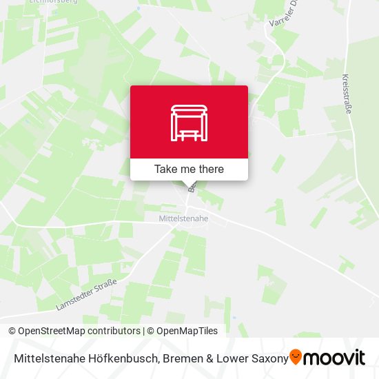 Mittelstenahe Höfkenbusch map
