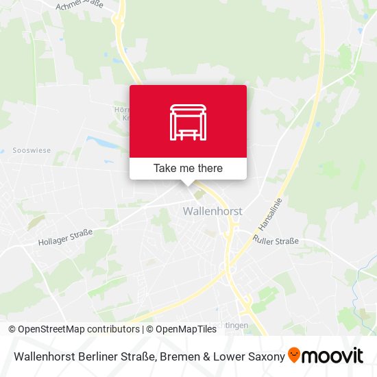Wallenhorst Berliner Straße map