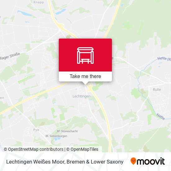 Lechtingen Weißes Moor map