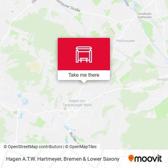 Карта Hagen A.T.W. Hartmeyer