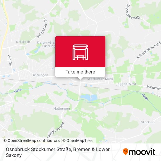 Osnabrück Stockumer Straße map