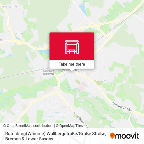 Rotenburg(Wümme) Wallbergstraße / Große Straße map