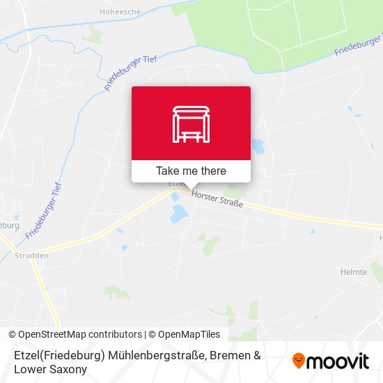 Etzel(Friedeburg) Mühlenbergstraße map