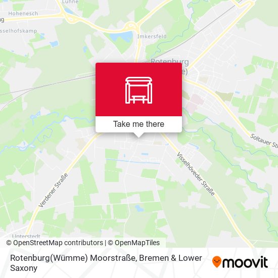 Rotenburg(Wümme) Moorstraße map