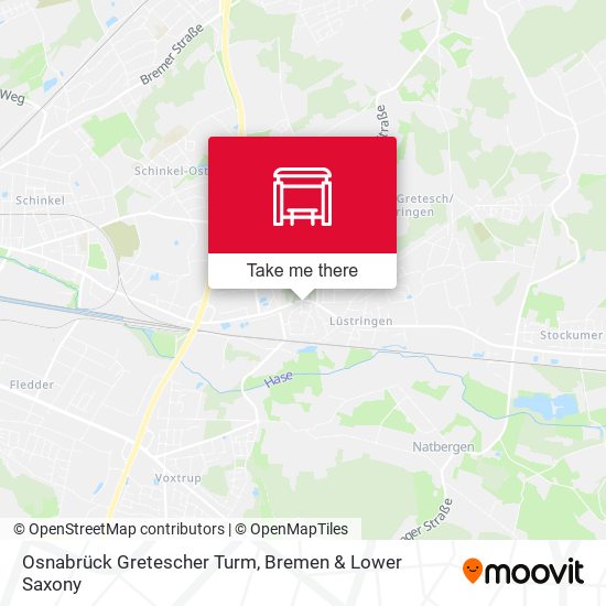 Osnabrück Gretescher Turm map