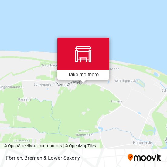 Förrien map