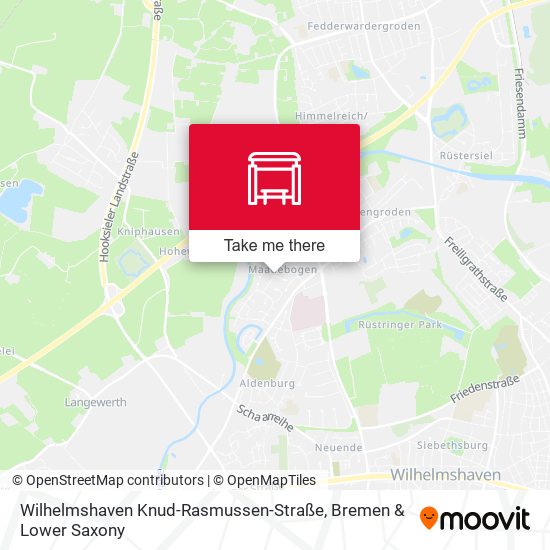 Wilhelmshaven Knud-Rasmussen-Straße map