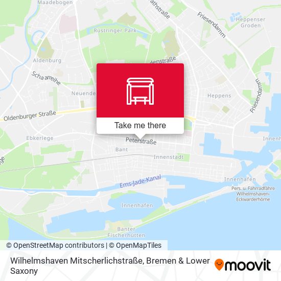 Wilhelmshaven Mitscherlichstraße map