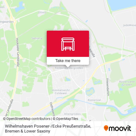 Wilhelmshaven Posener- / Ecke Preußenstraße map