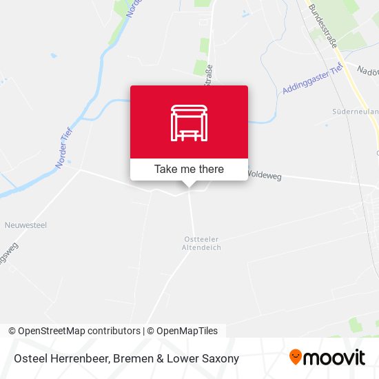 Osteel Herrenbeer map