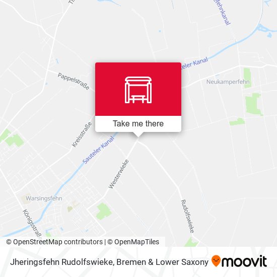 Jheringsfehn Rudolfswieke map
