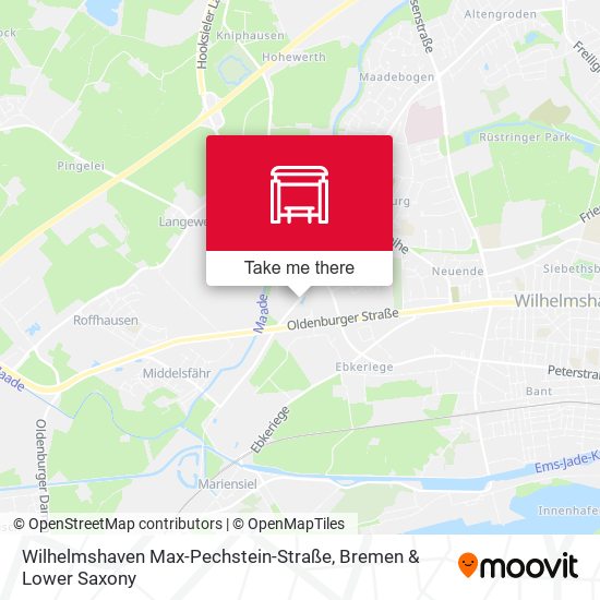 Wilhelmshaven Max-Pechstein-Straße map