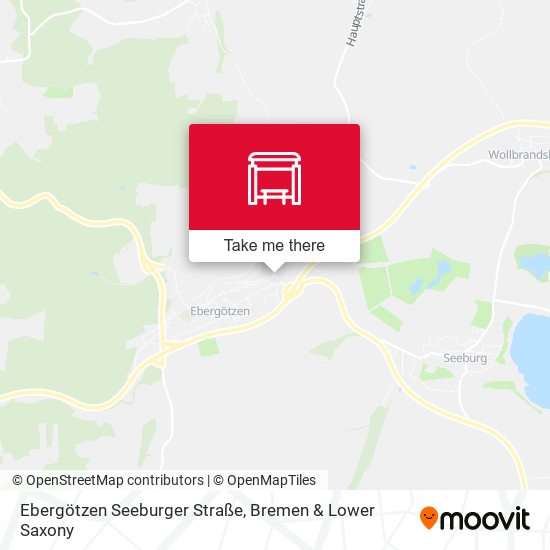 Ebergötzen Seeburger Straße map