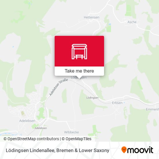 Lödingsen Lindenallee map