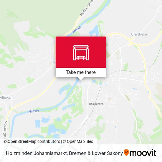 Holzminden Johannismarkt map