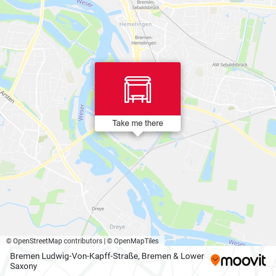 Bremen Ludwig-Von-Kapff-Straße map